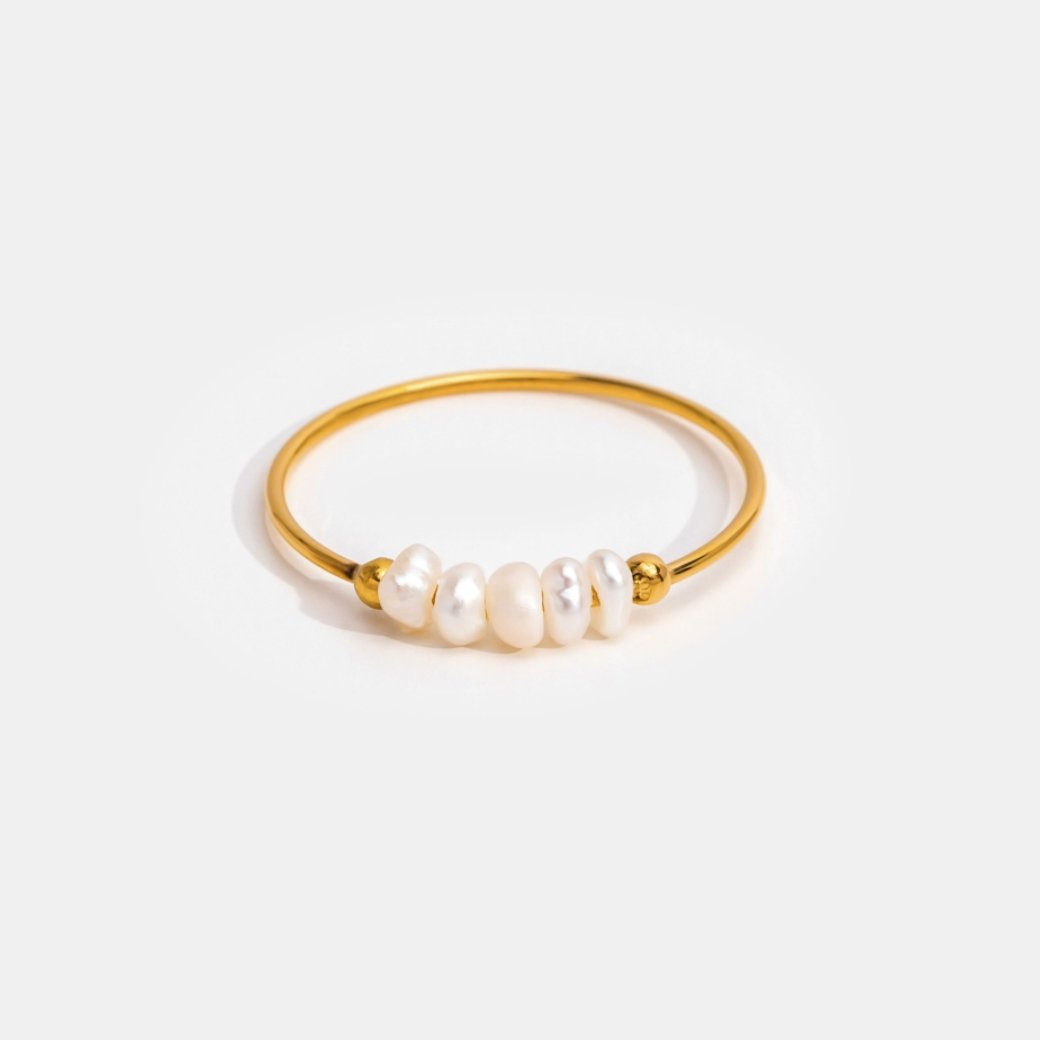 Anello Classico con Perla d’Acqua Dolce