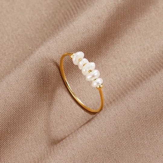 Anello Classico con Perla d’Acqua Dolce