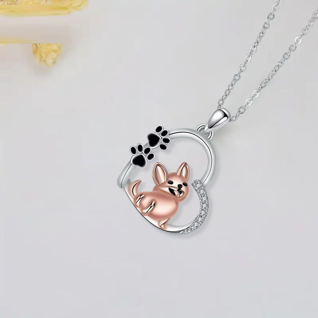 Collana Cane Amico del Cuore