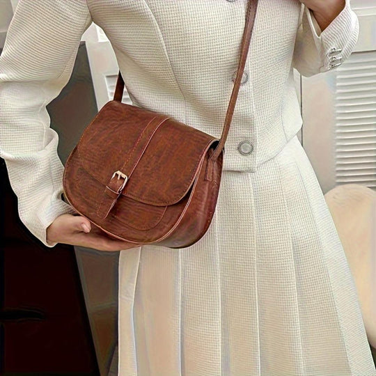 Borsa a Tracolla Stile Sella Classica Evelyn