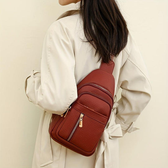 Borsa a Tracolla Stile Bauletto Vintage Hazel