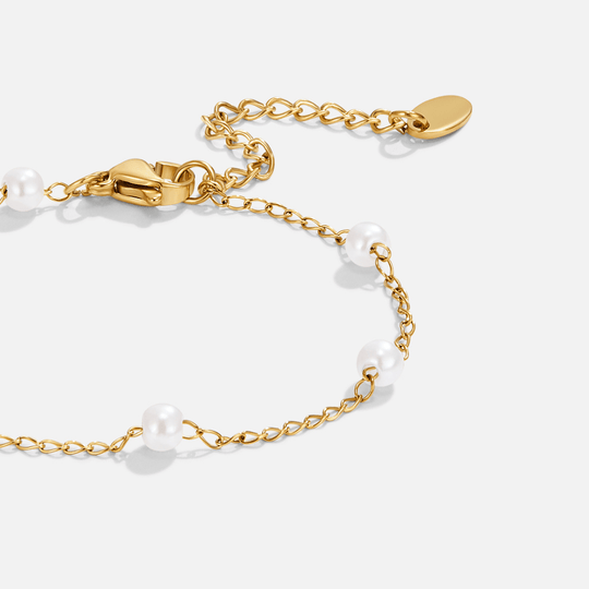 Bracciale di perle d'acqua dolce Nura