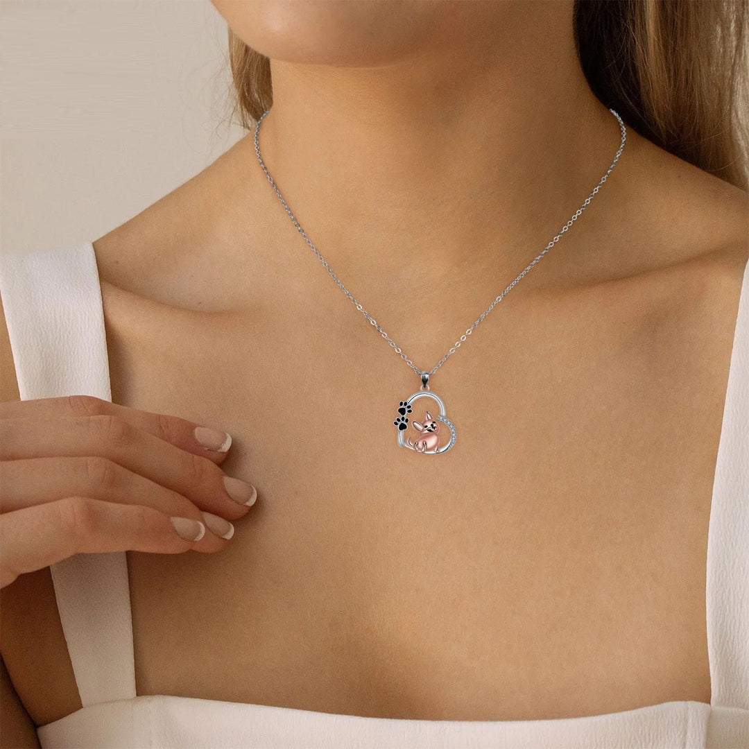 Collana Cane Amico del Cuore