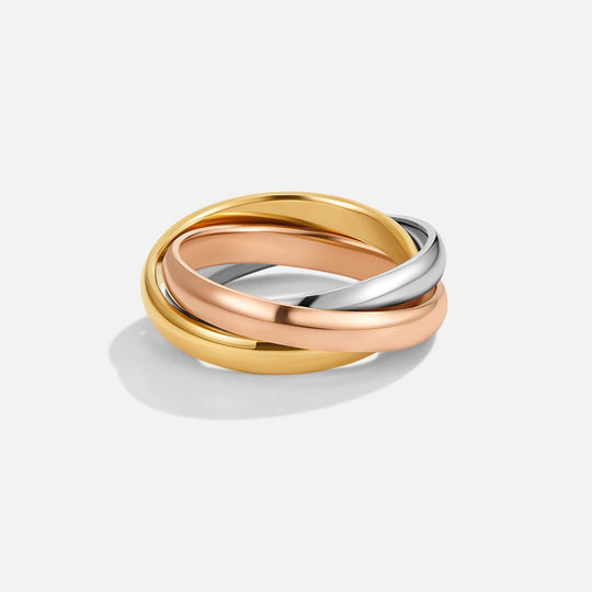 Anello Elena a tre toni