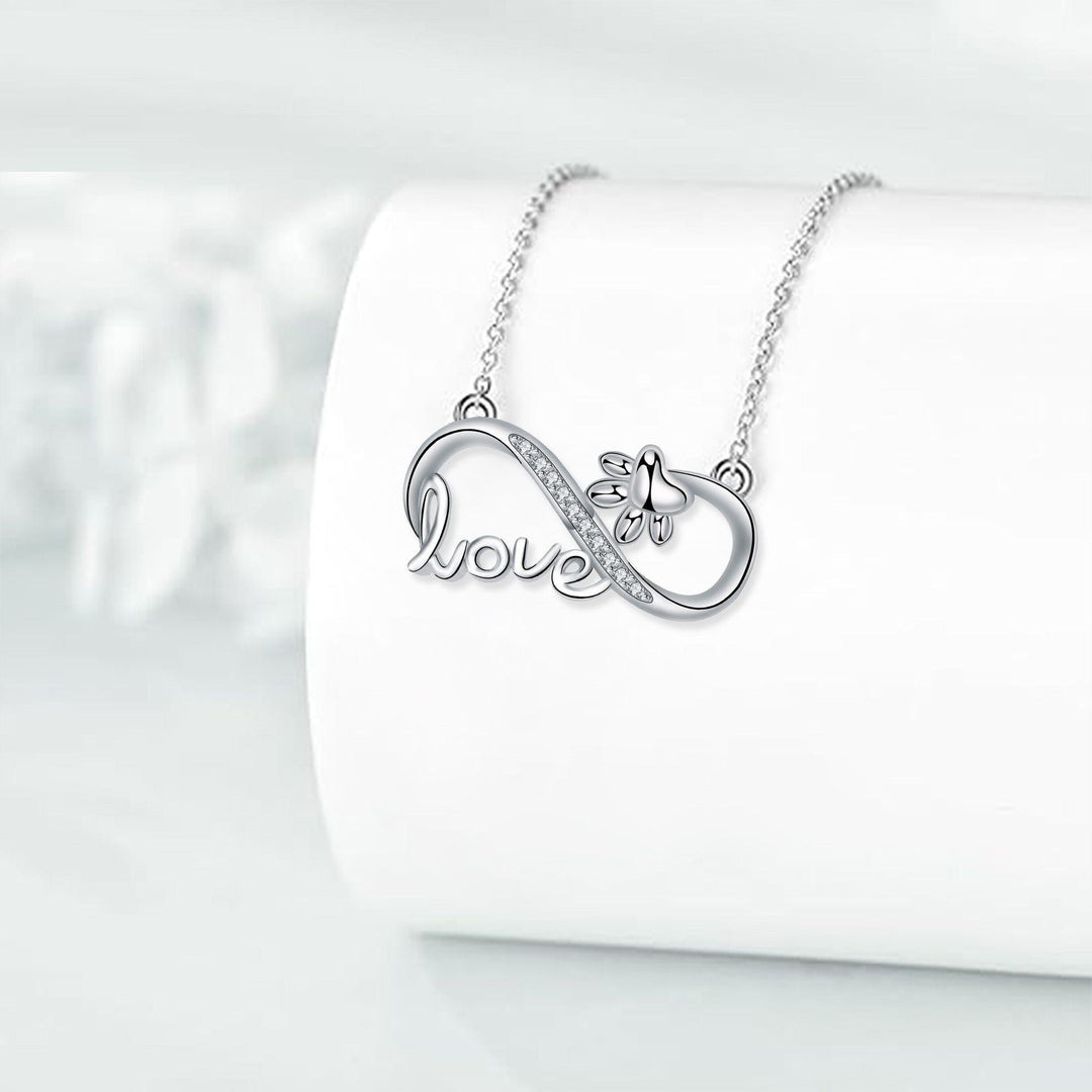 Collana Infinito con Zampa