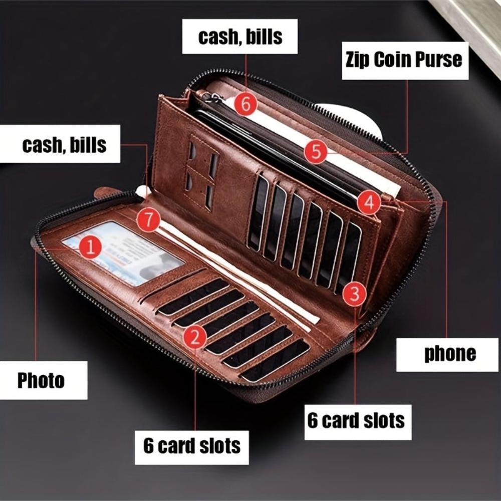 Holden Pochette con Zip RFID
