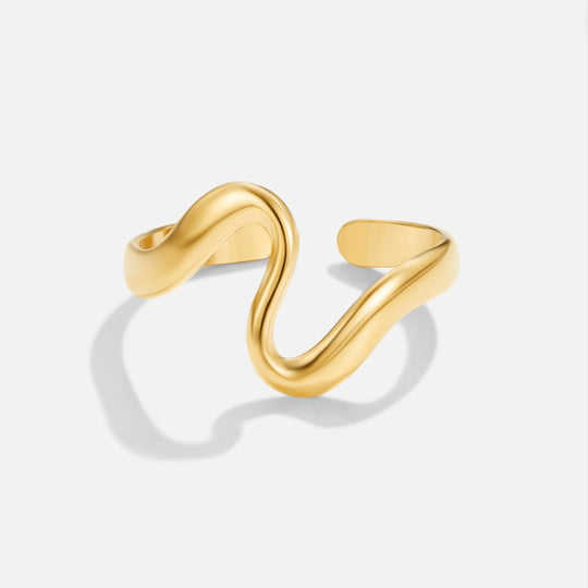 Anello Gold Wave
