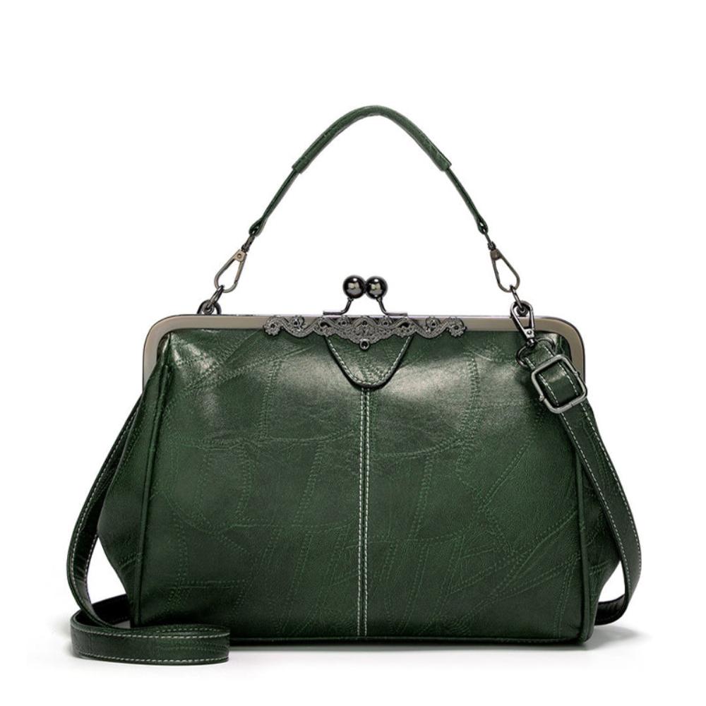 Borsa a Mano con Chiusura a Scatto Vintage