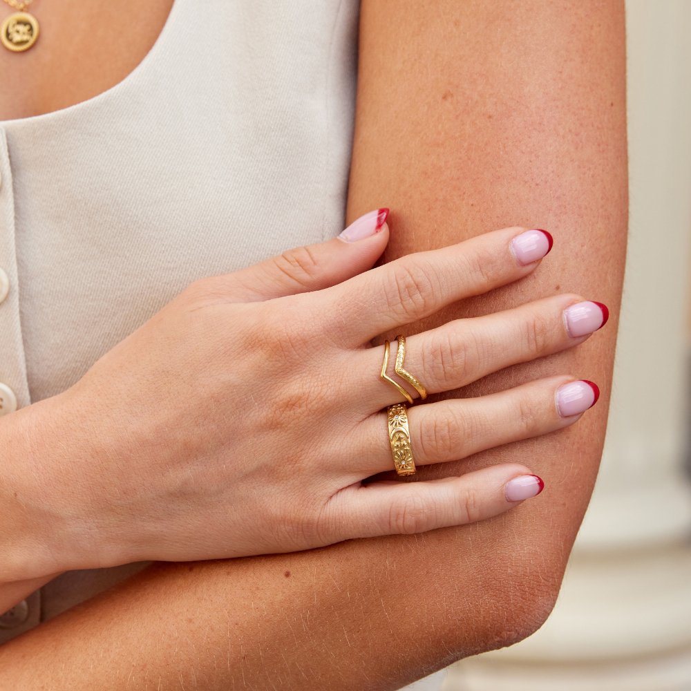 Anello Harper Layered Wrap