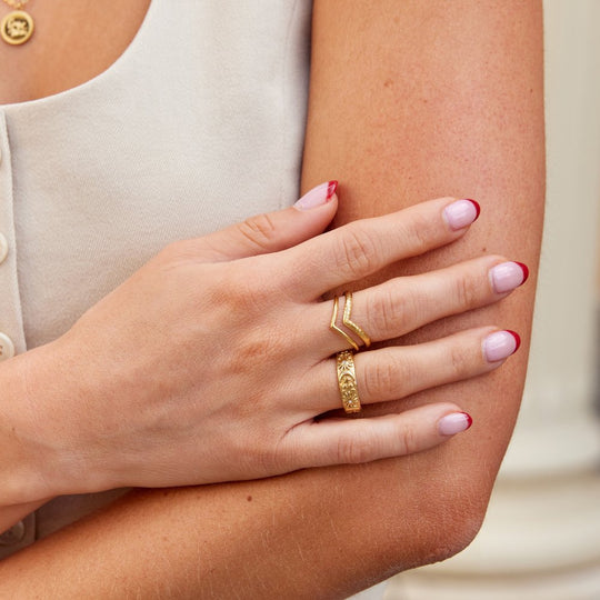 Anello Harper Layered Wrap