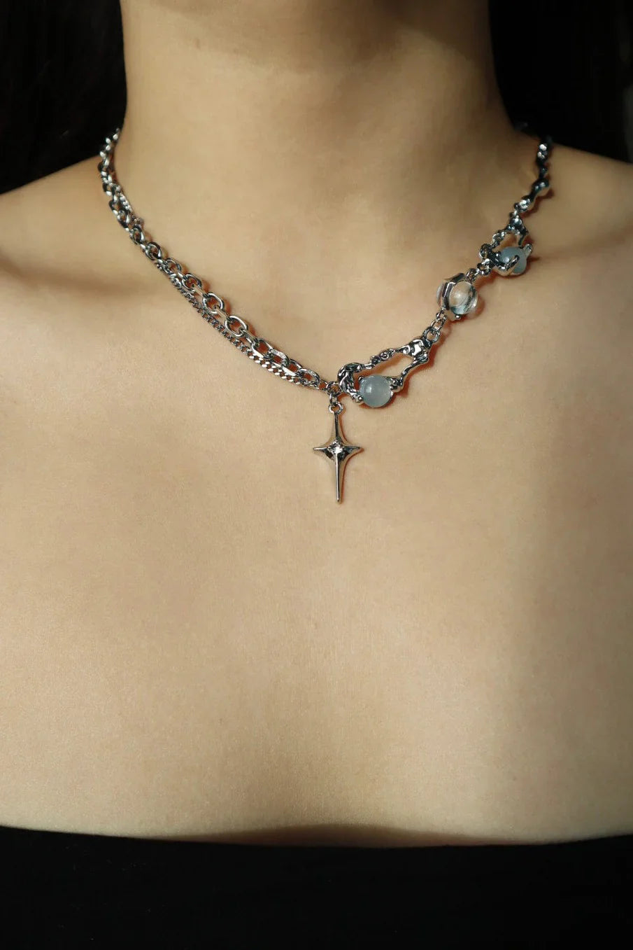 Collana Stella al Chiaro di Luna