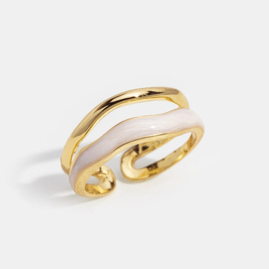 Anello Sahara Gold a strati