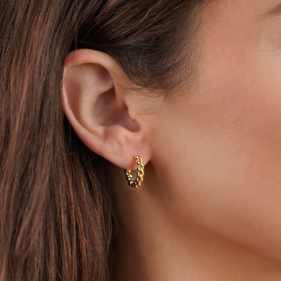 Orecchini Layla Gold Twist