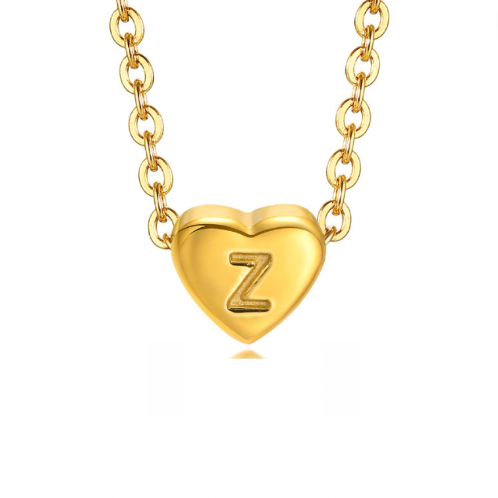 Bracciale con lettera a forma di cuore