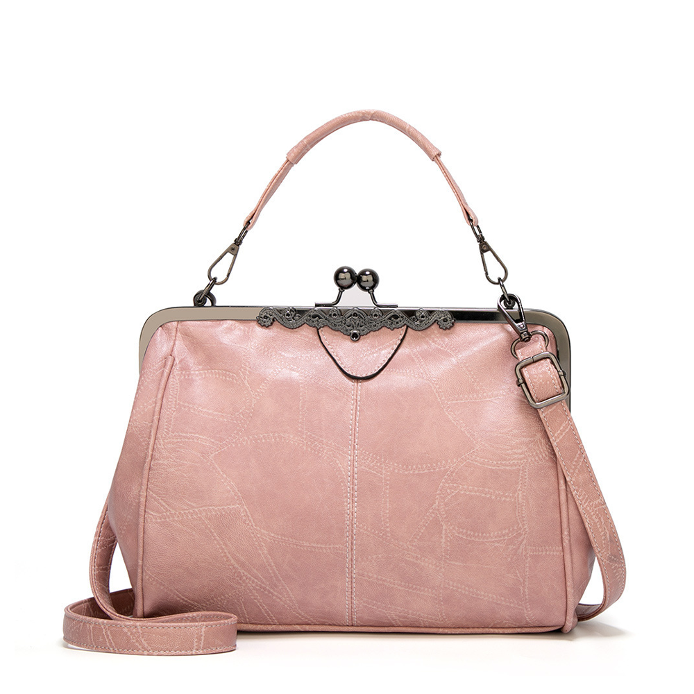 Borsa a Mano con Chiusura a Scatto Vintage