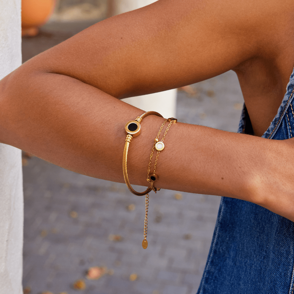 Bracciale girevole Melinda Gold