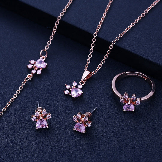 Set Gioielli Zampa Donna